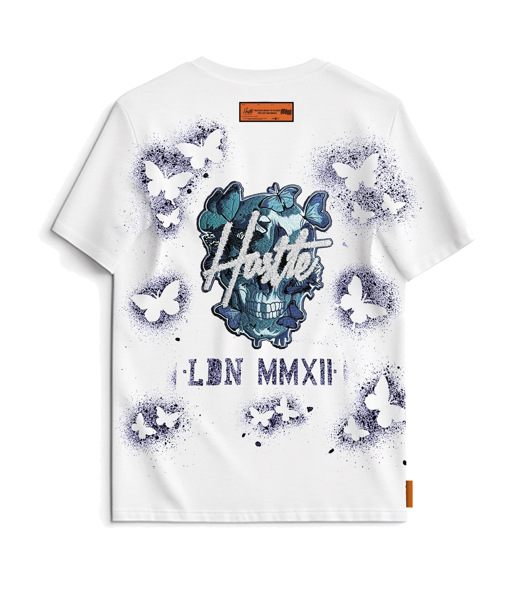 Butterfly Skull T Shirt