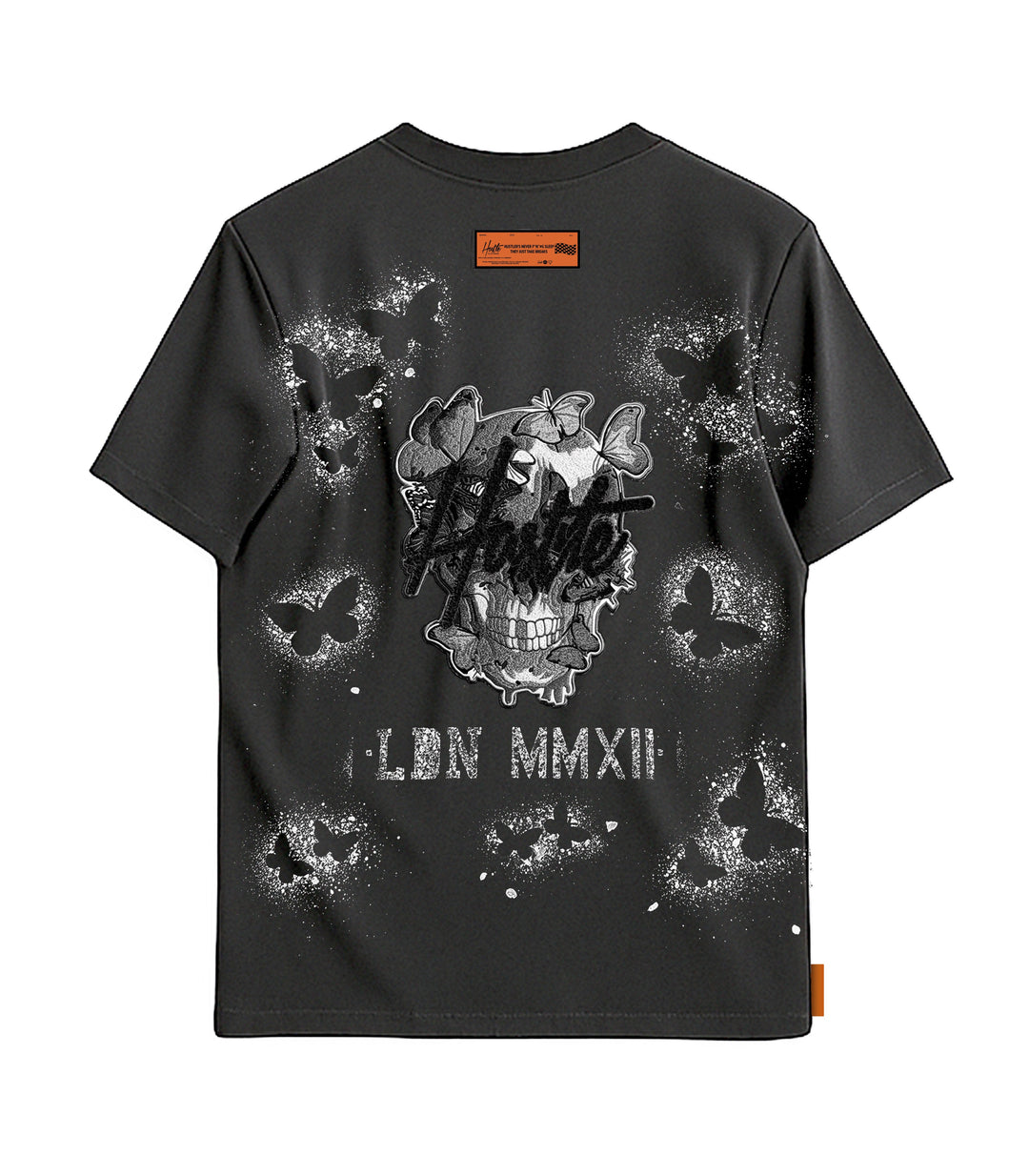 Butterfly Skull T Shirt