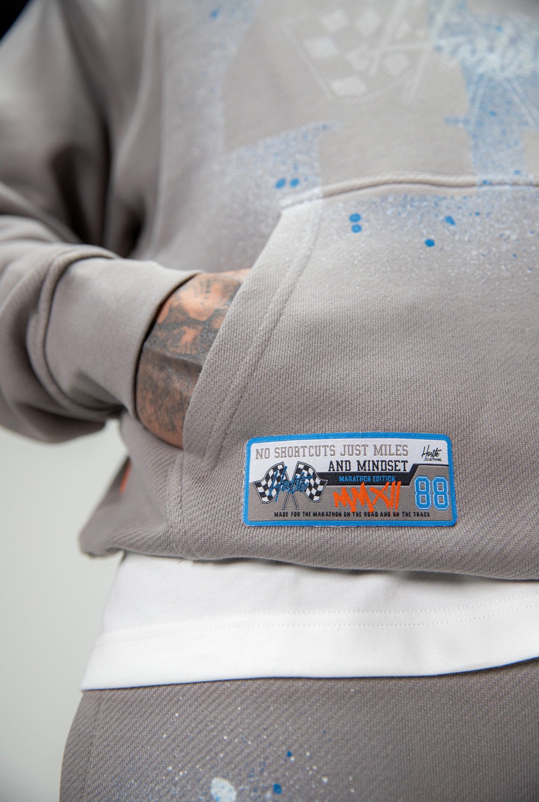 Heather Grey Victory Lap Tracksuit