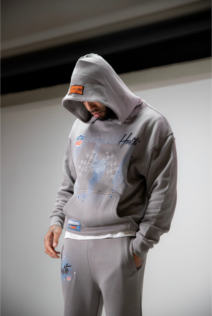 Heather Grey Victory Lap Tracksuit