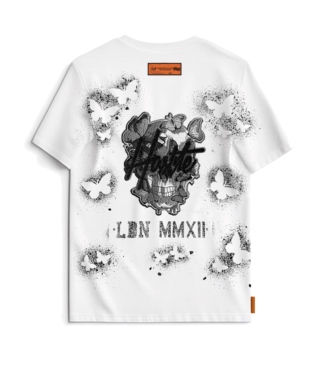 Butterfly Skull T Shirt