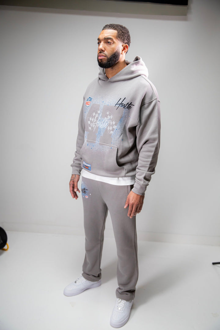 Heather Grey Victory Lap Tracksuit