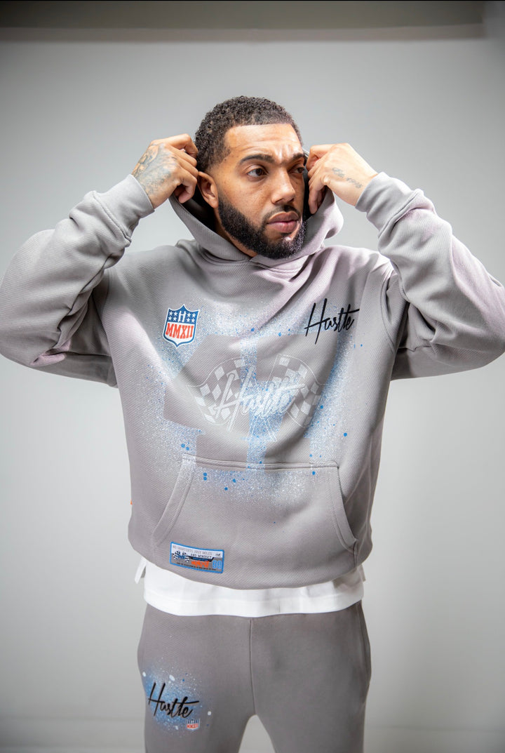 Heather Grey Victory Lap Tracksuit