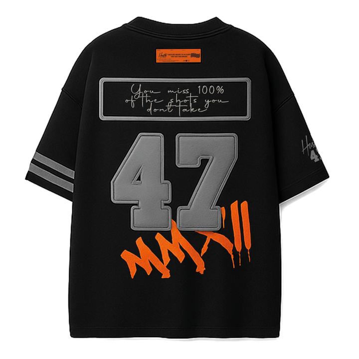 The Executive Gridiron Jersey Set - Black