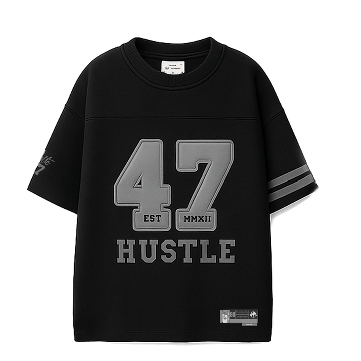 The Executive Gridiron Jersey Set - Black