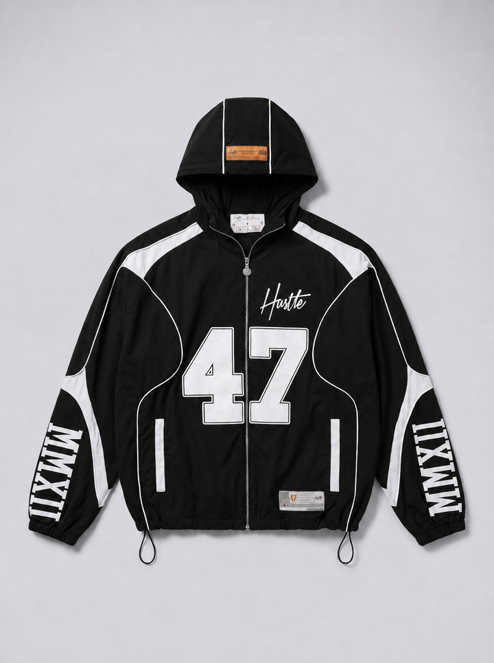 Hustlers GP set - Black/White