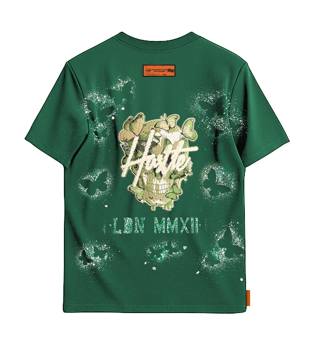 Butterfly Skull T Shirt